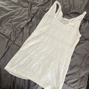 Mossimo white small tank